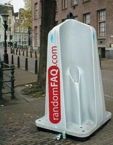 Amsterdam's Outdoor Urinals