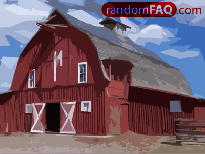 Painting Barns Red